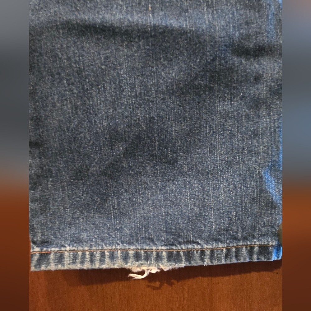 Tommy Jeans Blue Boot Cut Jeans Sz8/10 - Picture 9 of 9